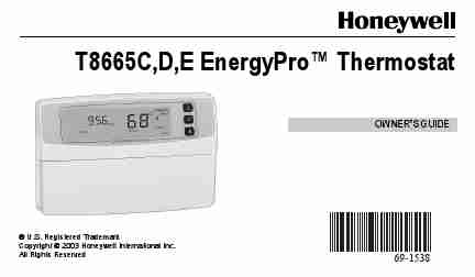 HONEYWELL T8665C ENERGYPRO-page_pdf